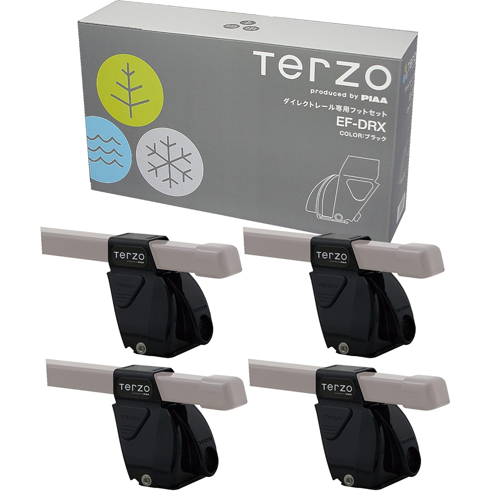 【交渉中】TERZO　EF12　フットセット　デリカスペースギア　４個／セット×２セットあり TERZO【EF12】デリカスペースギア ロー／ハイルーフ専用H6 5～｜Yahoo
