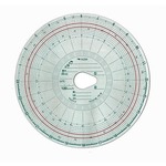 矢崎総業 大型タコグラフ用チャート紙(赤箱) S7用100枚入 丸型(14.5mm