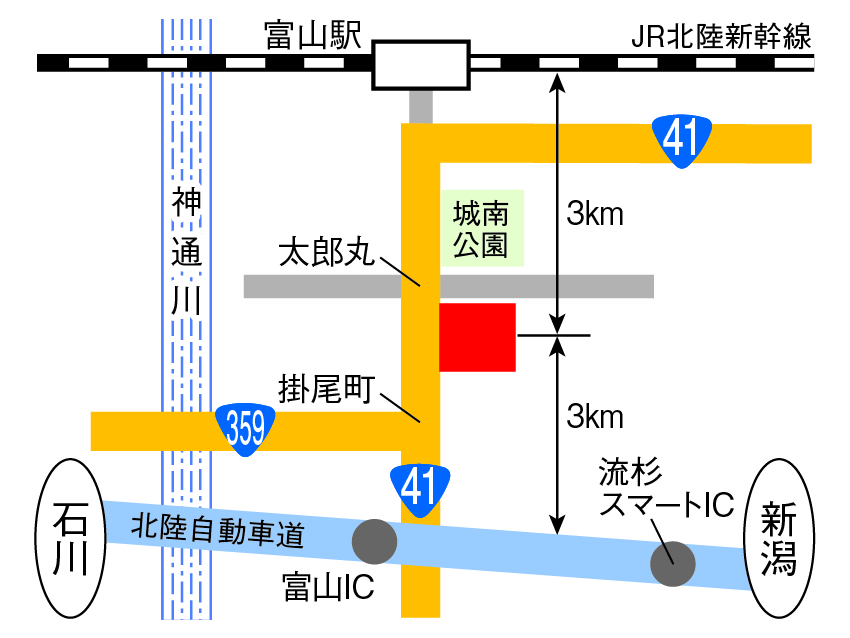 太郎丸　スタンド付き 41号富山太郎丸(出光)｜富山県富山市太郎丸本町3丁目1－16