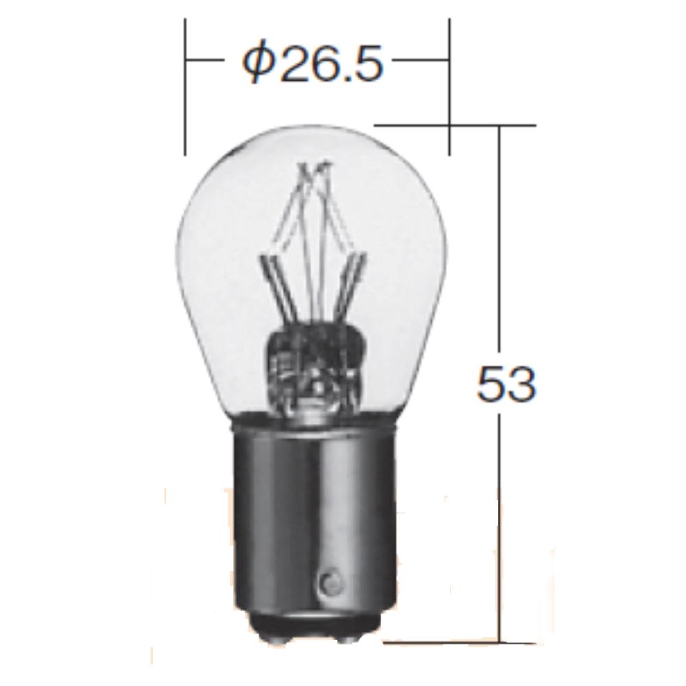 日星工業 純正電球交換用 耐震仕様補修バルブ 24v車用 2個入 S25 21 5w クリア P7786 宇佐美鉱油の総合通販サイト うさマート