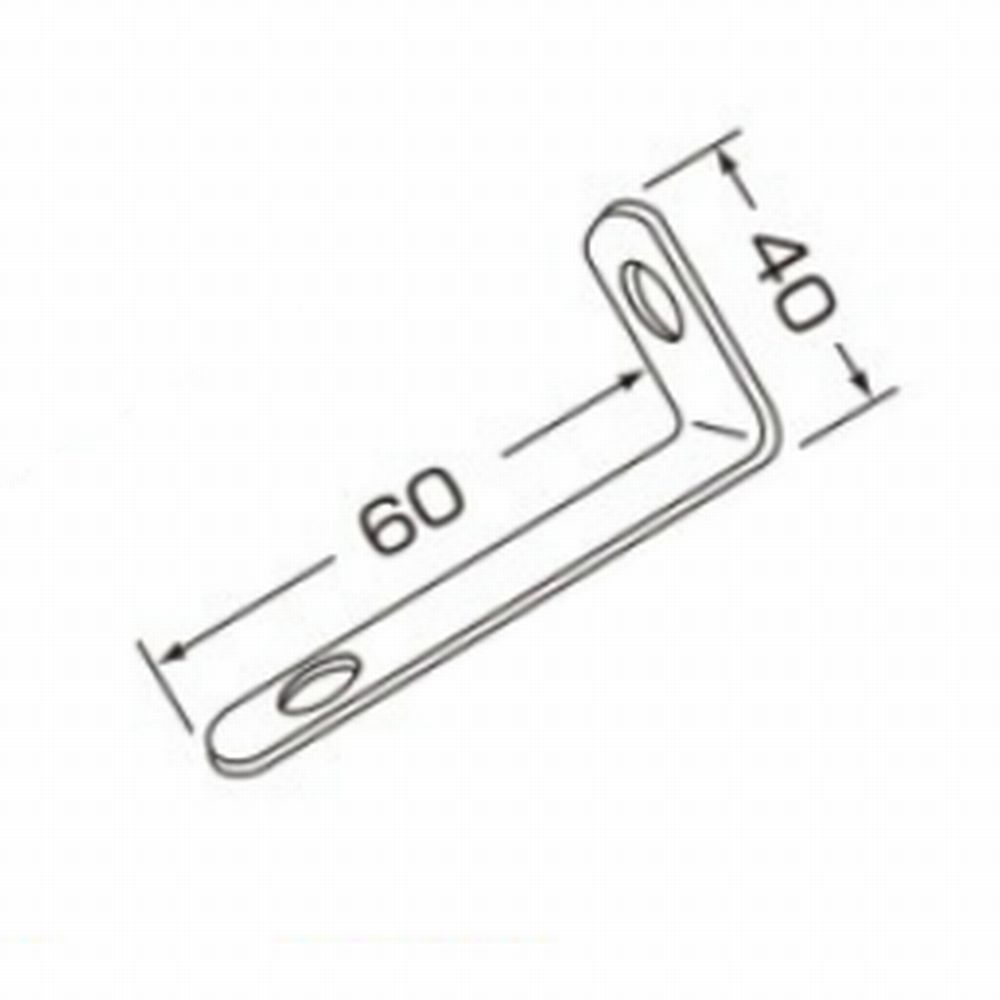 さびに強いステンレス製ステー ストロングステーステンレス No 8 L型 60mm 40mm 宇佐美鉱油の総合通販サイトうさマート