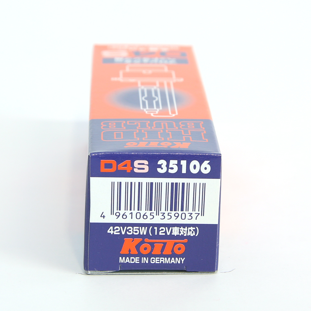 小糸製作所 純正交換HIDバルブ 4000K 1個入 12V車対応 D4S⁄42V