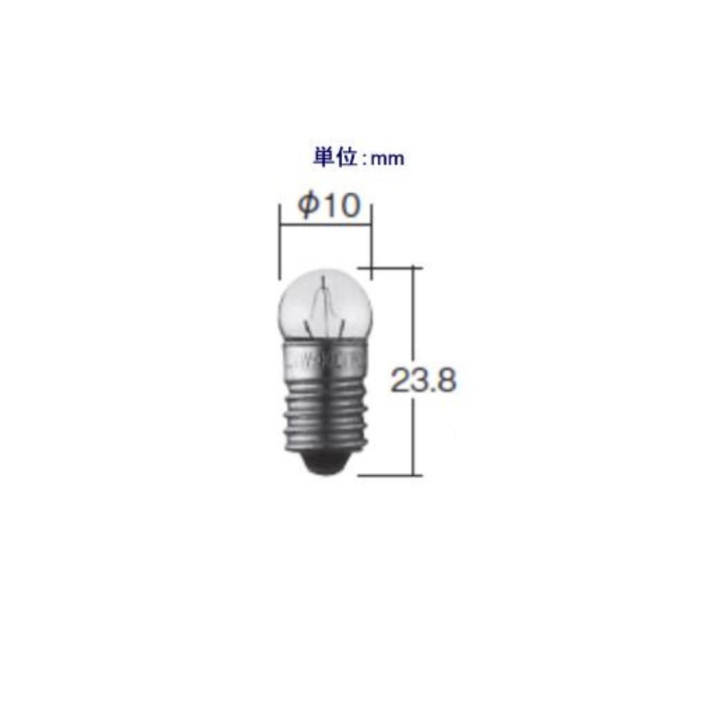 小糸製作所 純正交換用電球 12v車用 10個入 G10 3 4w E10 ネジ式 クリア 宇佐美鉱油の総合通販サイトうさマート