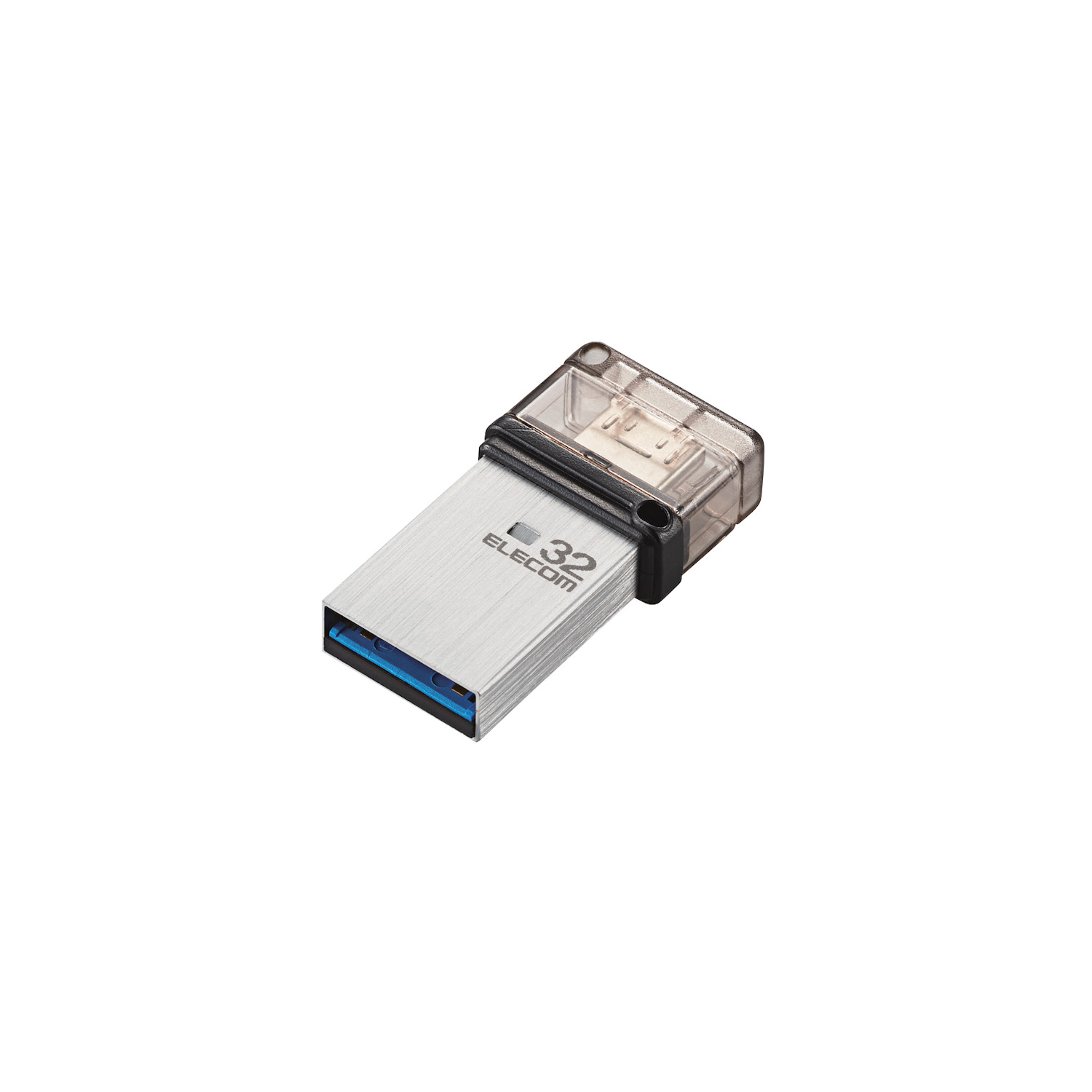 USB3.1(Gen1)対応 スマートフォン・タブレット用 OTG対応USBメモリ シルバー 32GB  MF-SEU3032GSV｜宇佐美鉱油の総合通販サイトうさマート