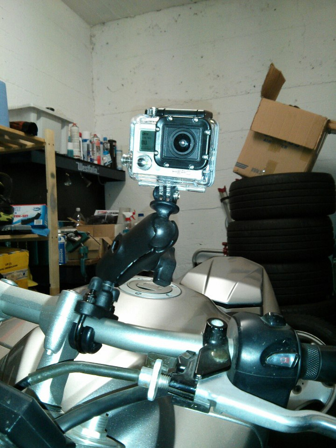 RAM MOUNT マウントセット GoPro用マウントセット U字マウント 標準アーム GoProケース用マウント RAMB149Z