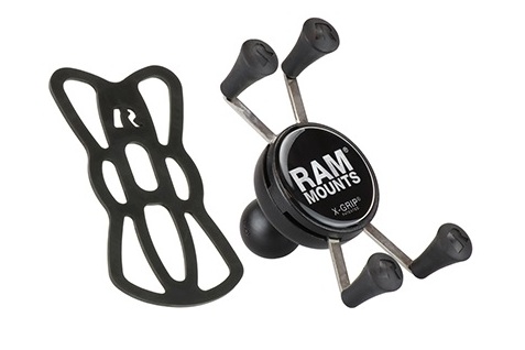 RAM MOUNT マウント部 Xグリップ スマートフォン用 テザー付き