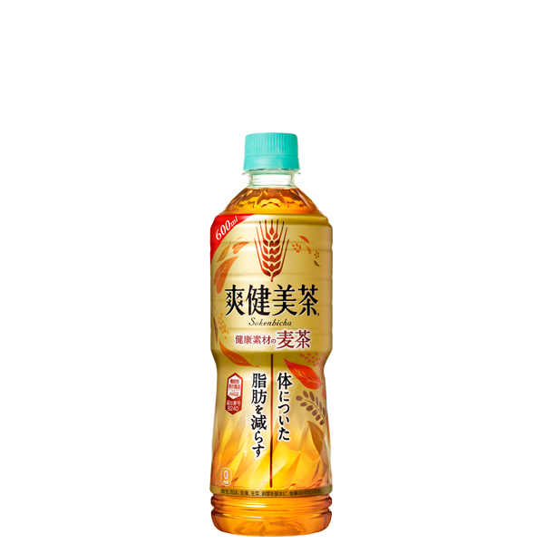 爽健美茶 健康素材の麦茶 ペットボトル 600ml 1ケース(24本入)｜宇佐美鉱油の総合通販サイトうさマート