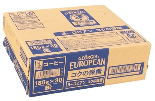 楽天市場】ジョージア ヨーロピアンコクの微糖 185g缶×30本
