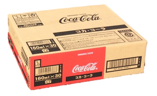 コカ・コーラ 缶 160ml 1ケース(※30本入)｜宇佐美鉱油の総合通販サイト