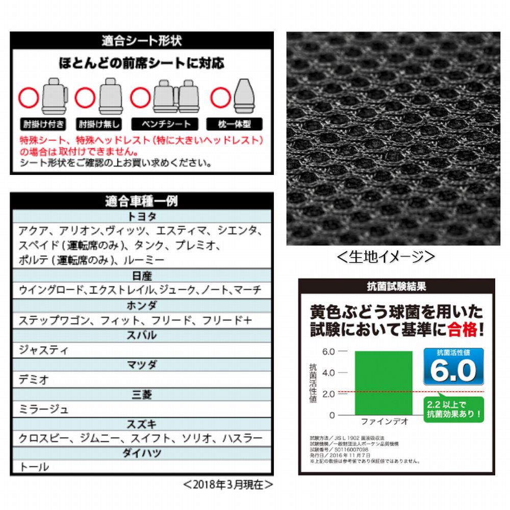 ボンフォーム ファインデオ 前席用 ブラック 4023-10｜宇佐美鉱油の総合通販サイトうさマート