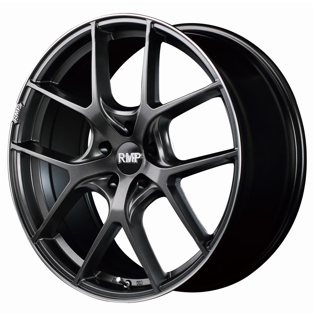 RMP 025F 19インチ 8.0J＋38 5H PCD114.3 セミグロスガンメタ｜うさ  
