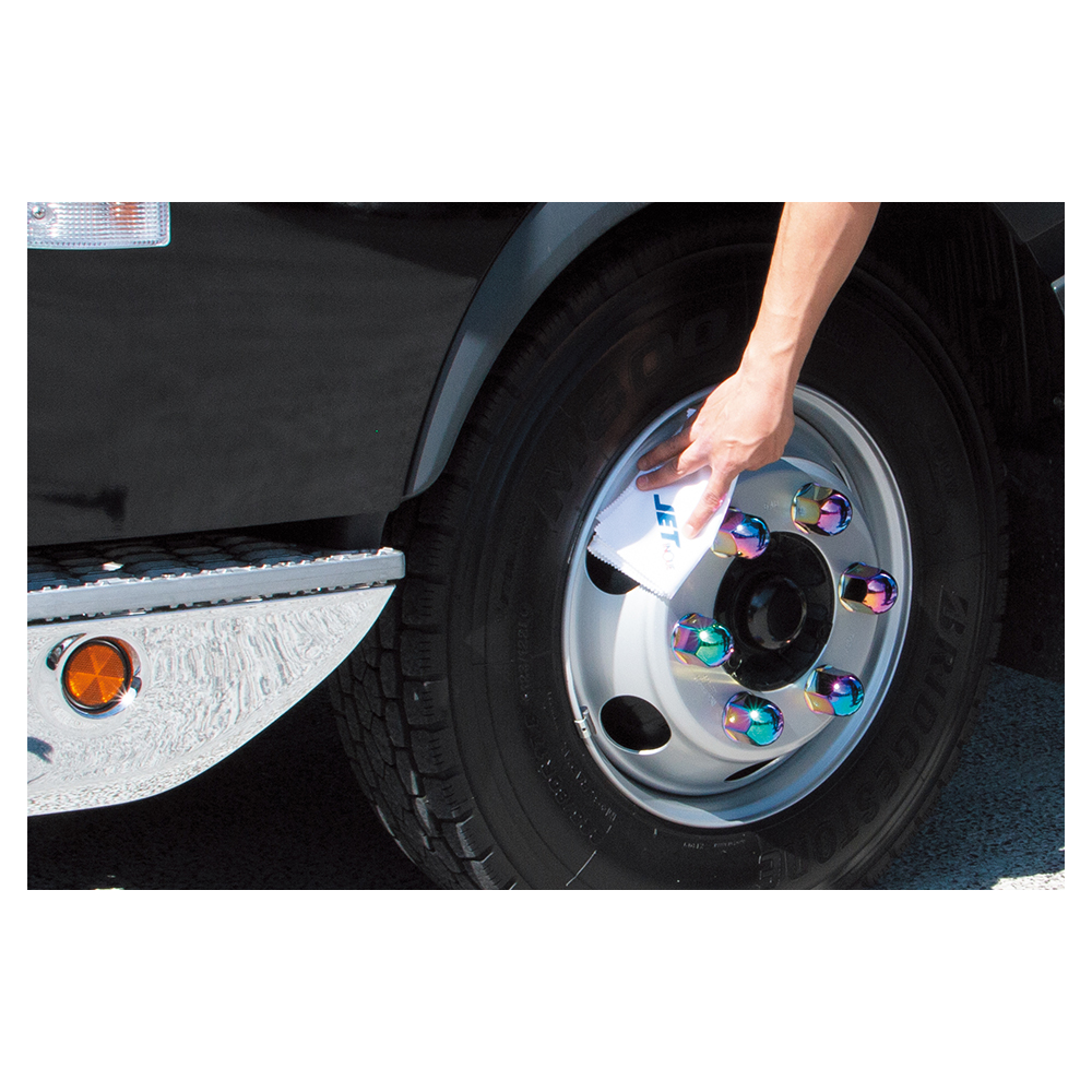 ジェットイノウエ 磨き専用ネルクロス 400×400mm 1枚入 593369｜うさ