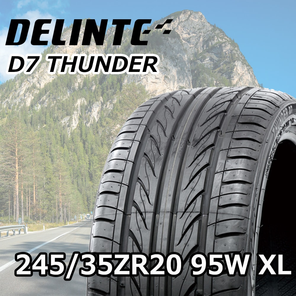 DELINTE THUNDER デリンテ サンダー D7 245/35ZR20 20インチ 夏タイヤ 