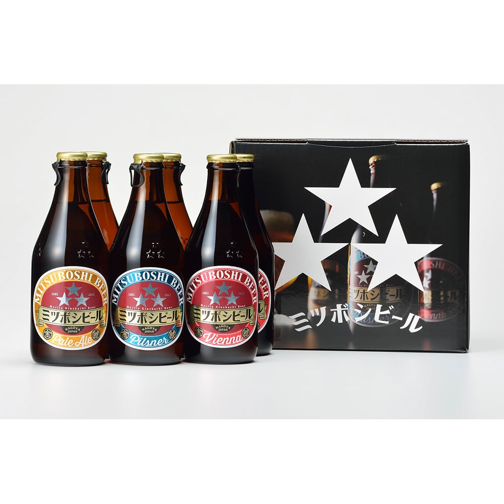 名古屋クラフトビール6本セット ミツボシウインナースタイルラガー 330ml×6本