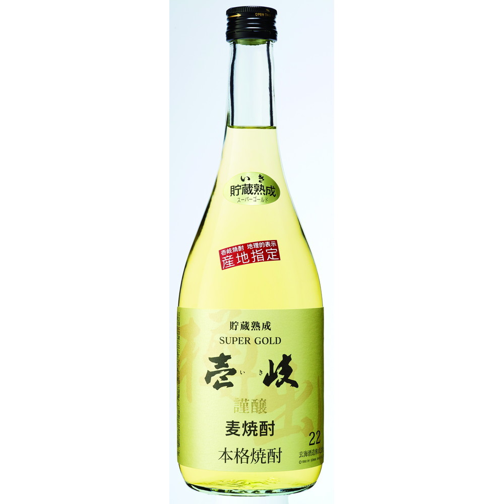 麦焼酎】玄海酒造 壱岐スーパーゴールド 22度 720ml｜宇佐美鉱油の総合通販サイトうさマート