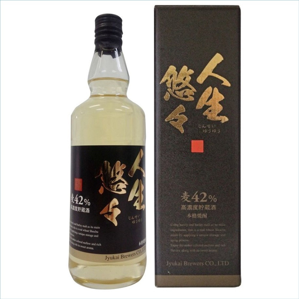 麦焼酎】寿海酒造 高濃度貯蔵酒 人生悠々 720ml｜宇佐美鉱油の総合通販サイトうさマート