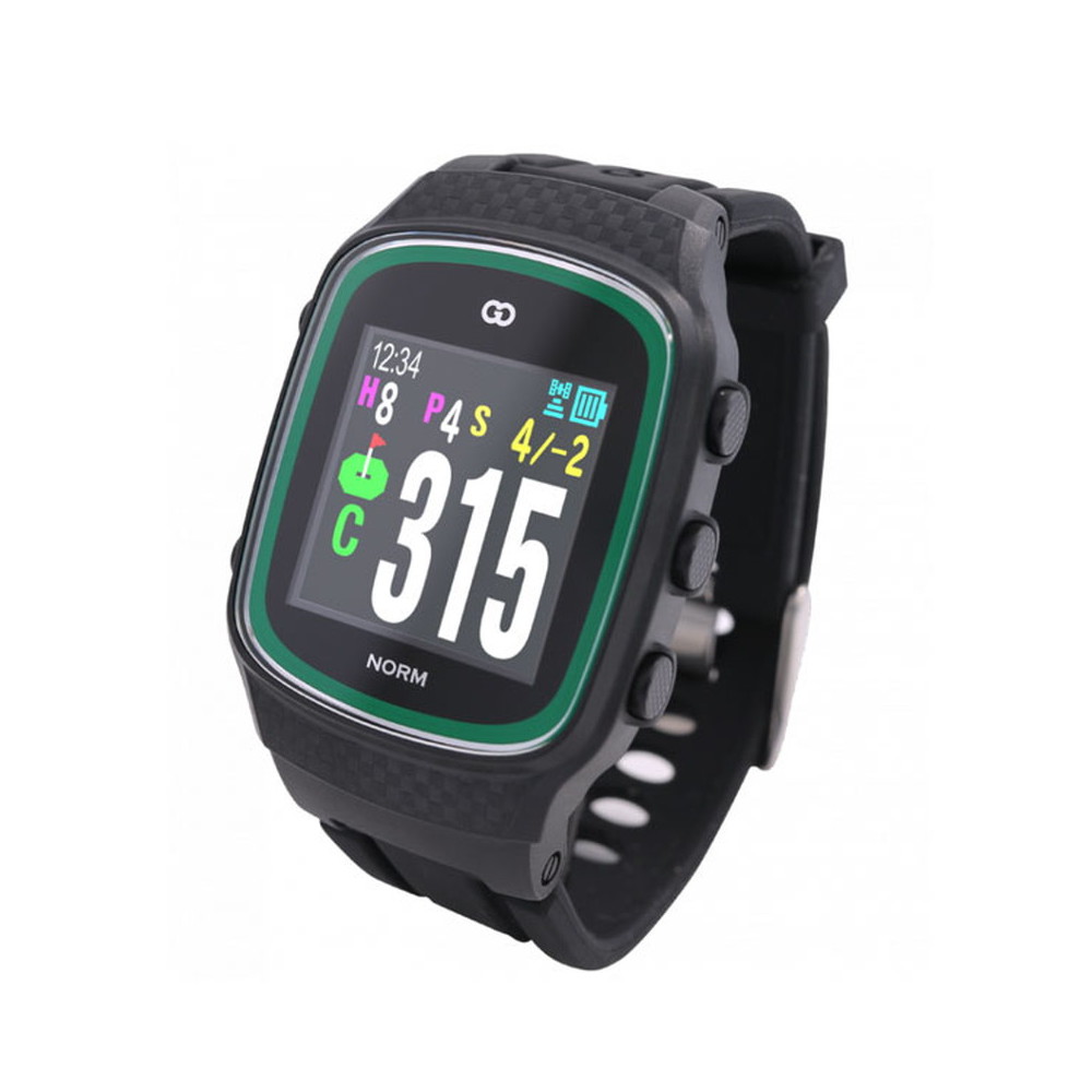 NORM G015B GPSゴルフウォッチ 黒　ノルム ザ・ゴルフウォッチ ノルム – THE GOLF WATCH NORM | GREENON