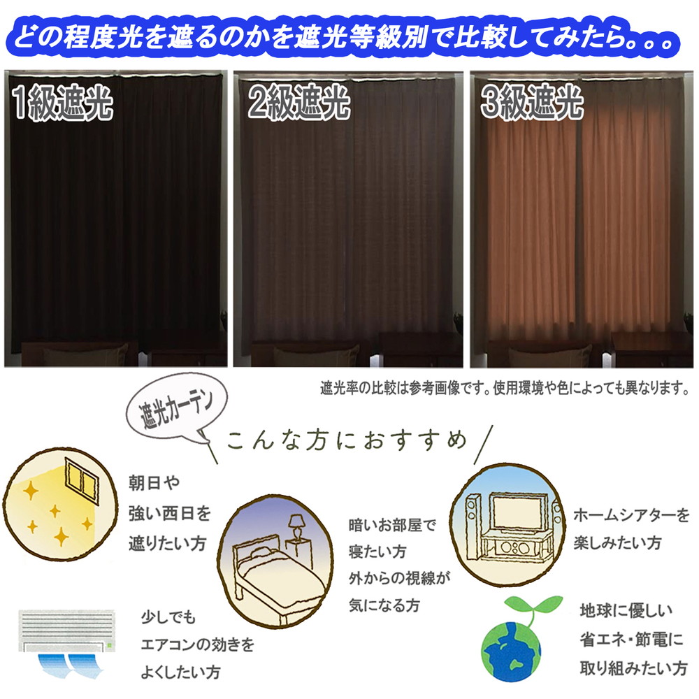 ユニベール ドレープカーテン ベルーイ ブラック 150×200cm 1枚入