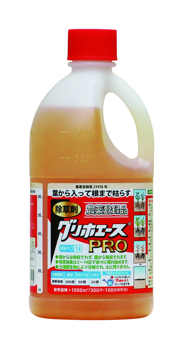 誠実】 ハート グリホエースPRO 除草剤[第23938号] 5L