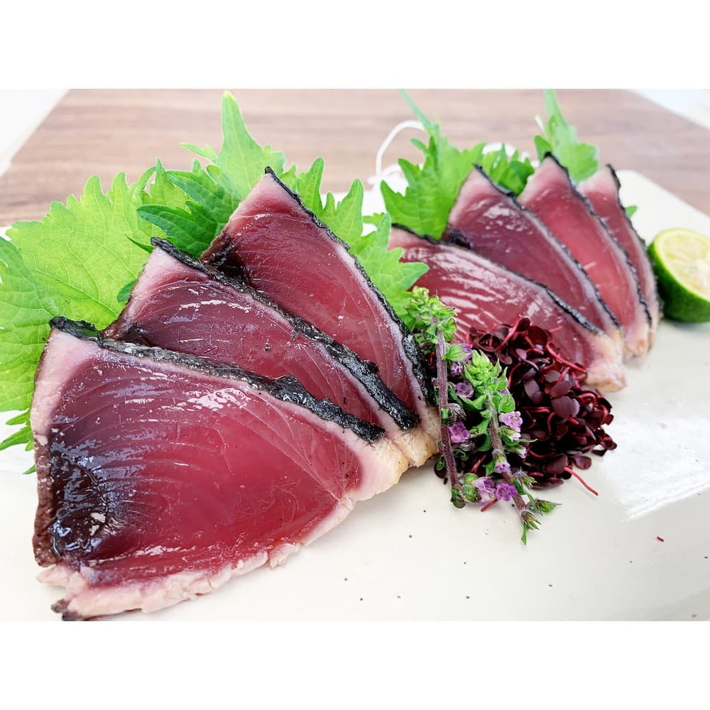 静岡 かつおの黒潮たたき造り 計500g｜うさマートジャパン