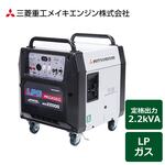 三菱重工メイキエンジン ポータブルガス発電機 LPガス燃料タイプ 100W-2.2kVA(50/60Hz切替式)  MGC2200G｜宇佐美鉱油の総合通販サイトうさマート