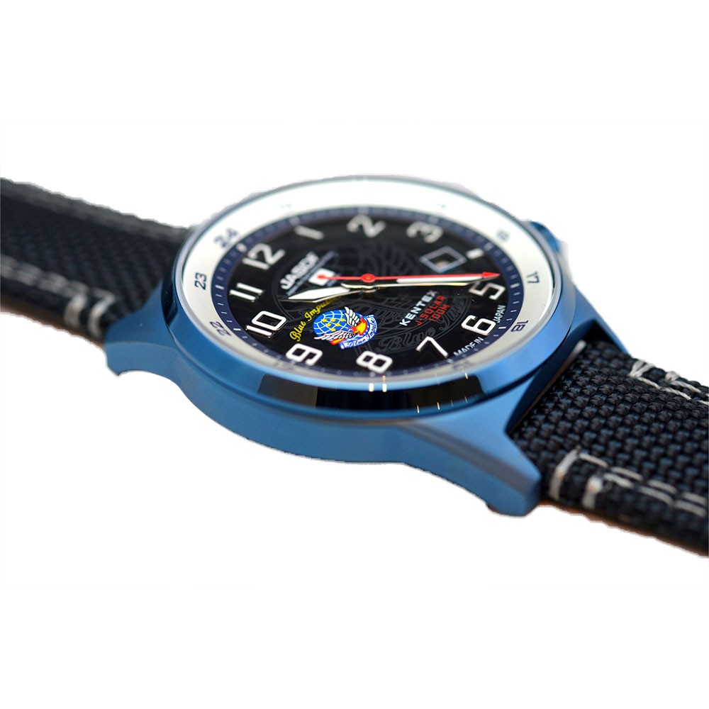 H932　ケンテックス　腕時計　メンズ　ブルーインパルスソーラー　S715M‐07