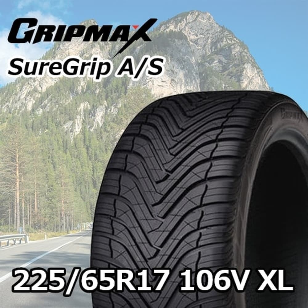 GRIP MAX シュアグリップ A/S 225/65R17 106V XL｜宇佐美鉱油の総合