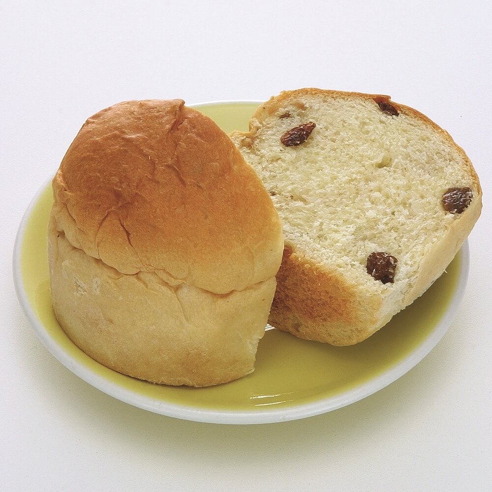 名古屋ライトハウス パンの缶詰 パンですよ！ レーズン味｜宇佐美鉱油
