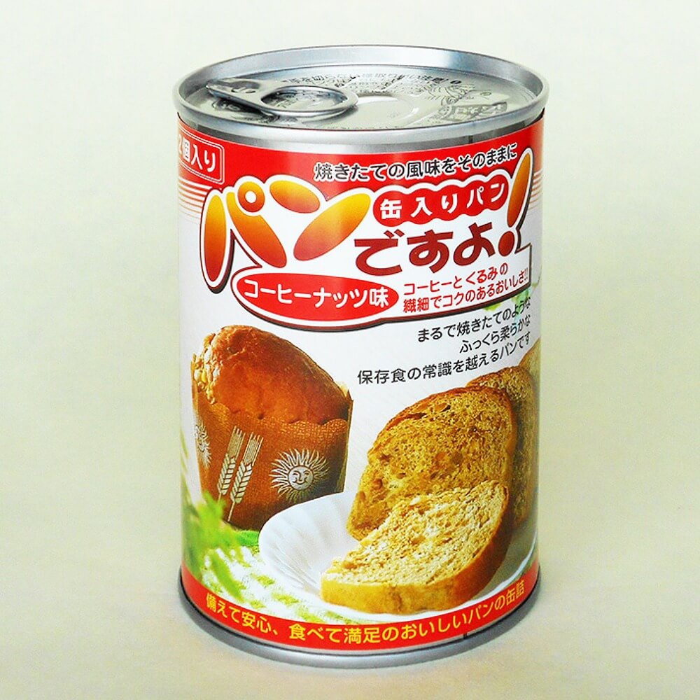 名古屋ライトハウス パンの缶詰 パンですよ！ コーヒーナッツ味