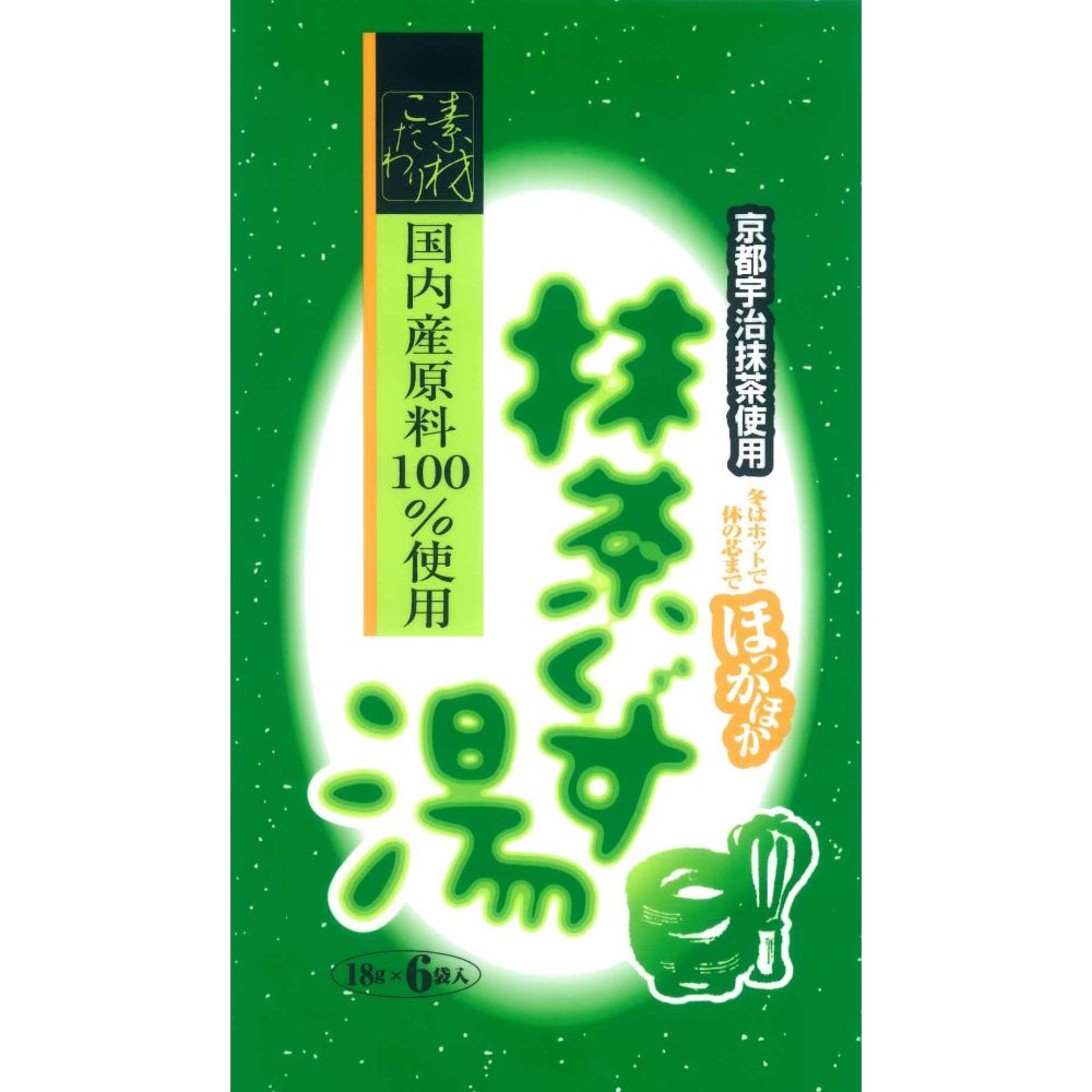 今岡製菓 抹茶くず湯 18g×6袋入｜宇佐美鉱油の総合通販サイトうさマート