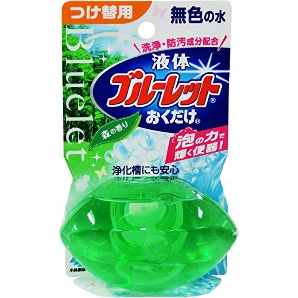 小林製薬 液体ブルーレットおくだけ 森の香り つけ替用 70ml｜宇佐美鉱油の総合通販サイトうさマート