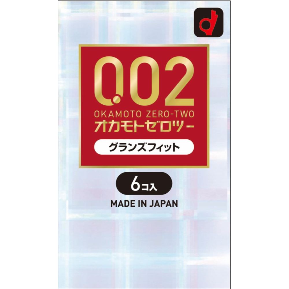 オカモト オカモトゼロツー(0.02) グランズフィット 6個入｜宇佐美鉱油の総合通販サイトうさマート