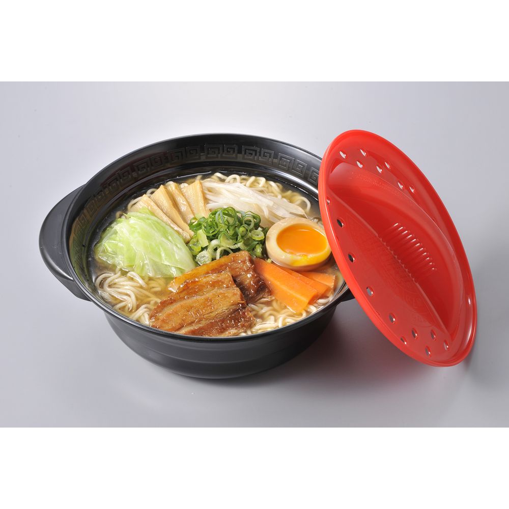 調理用品】エビス レンジでらくチン野菜ラーメン PS-G683｜うさマート