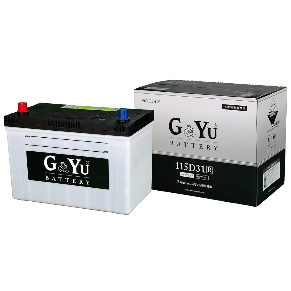 G&Yu バッテリー ecb-115D31R｜宇佐美鉱油の総合通販サイトうさマート