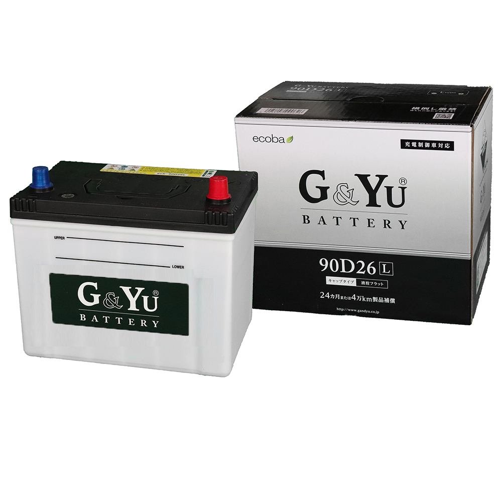 G&Yu バッテリー ecb-90D26L｜宇佐美鉱油の総合通販サイトうさマート