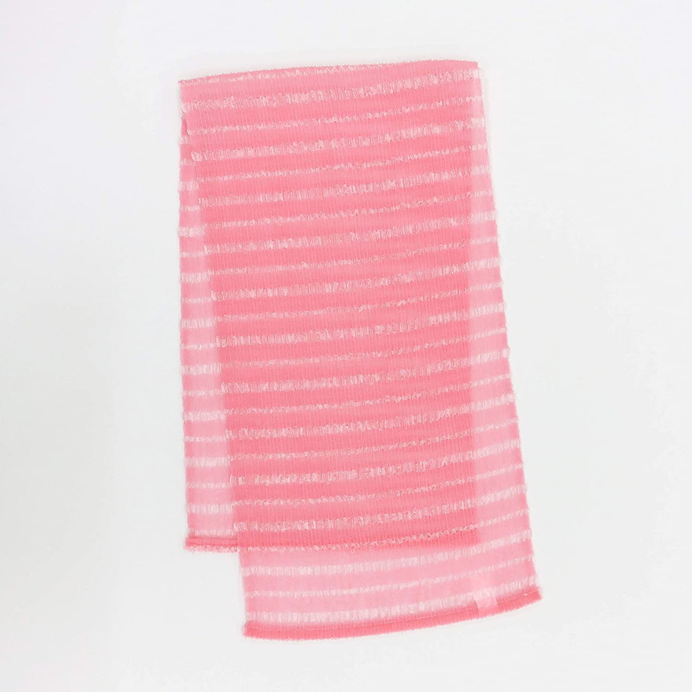 泡想い　肌に優しいナイロンタオル　サクラピンク×12パック 東和産業 すご泡Ⅳ ナイロンタオル ふつう ピンク｜うさマートジャパン