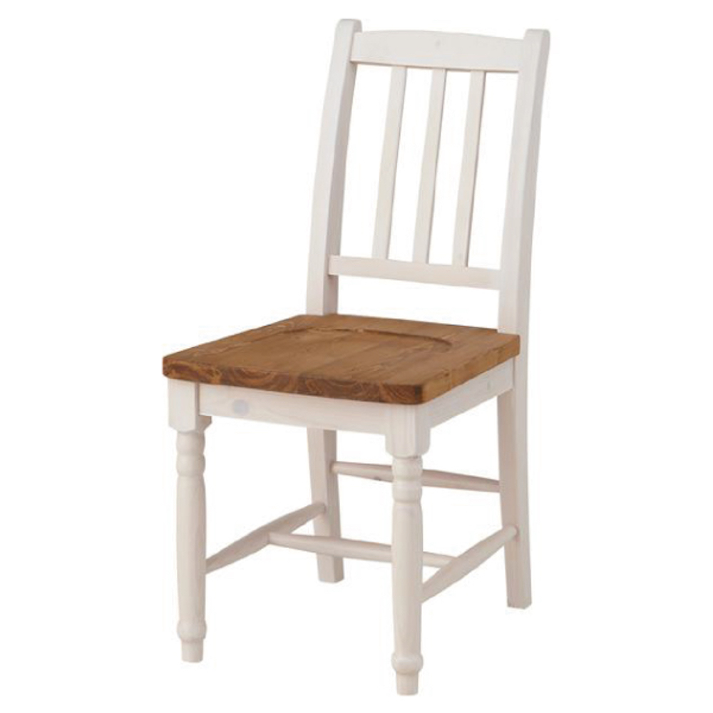 ※タイムセール※東谷ダイニングチェア　ホワイト 東谷 Midi ミディ ダイニングチェア CFS-210｜うさマートジャパン