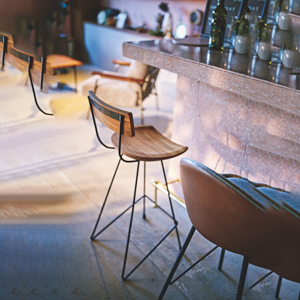 東谷 Gerald ジェラルド ウッドカウンターチェア JW-109｜うさマート