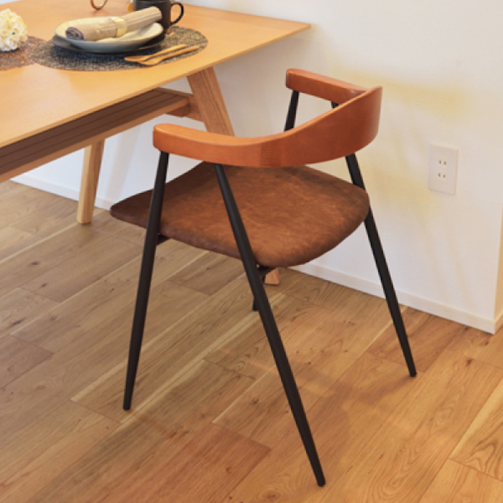 東谷AZUMAYA アームチェア② TEC-63 モダンなダイニングチェア 楽天市場】《東谷》アームチェア 肘付き ダイニングチェア 椅子 いす