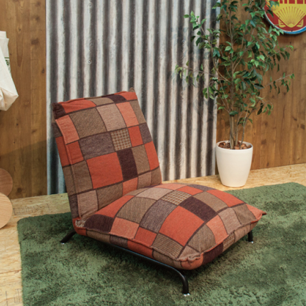 東谷 Brot ブロート フロアローソファ オレンジ RKC-936OR｜うさ