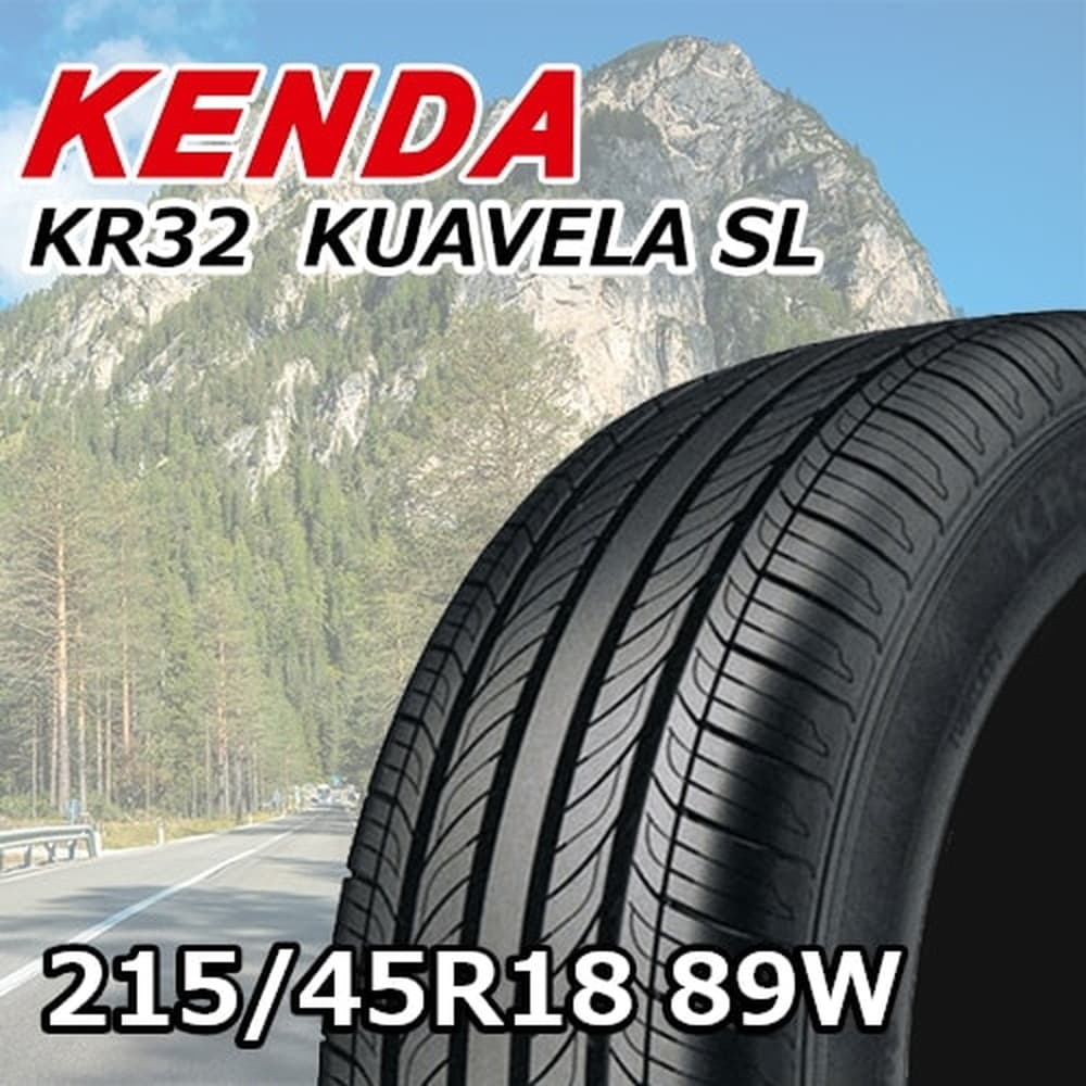 Kuavela kenda KR32 215/45R18 アルミホイル　タイヤセット Kuavela kenda KR32 215/45R18 アルミホイル タイヤセット