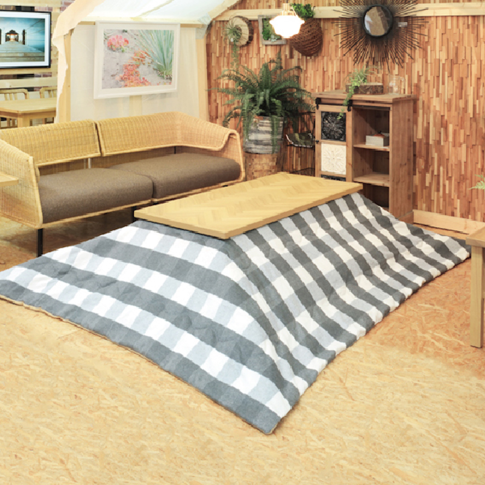 こたつ 布団 正方形 KK-165GY グレー 薄掛けコタツ布団 東谷 メーカー直送 東谷 薄掛コタツ布団 正方形 グレー KK-165GY｜うさマートジャパン