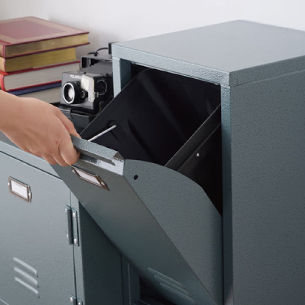 東谷 Rald ラルド ダストボックス TPN-36BK ブラック｜うさマート