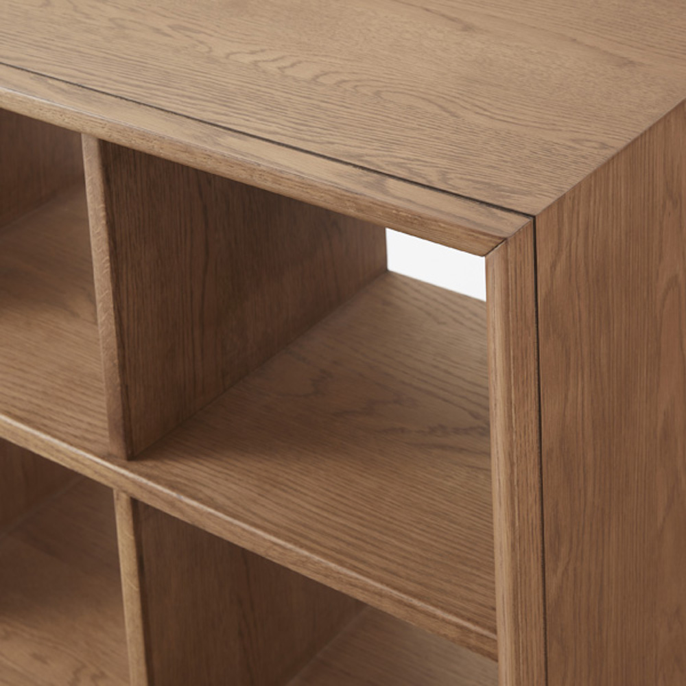 東谷 オープンシェルフ ブラウン TIM-34BR｜うさマートジャパン