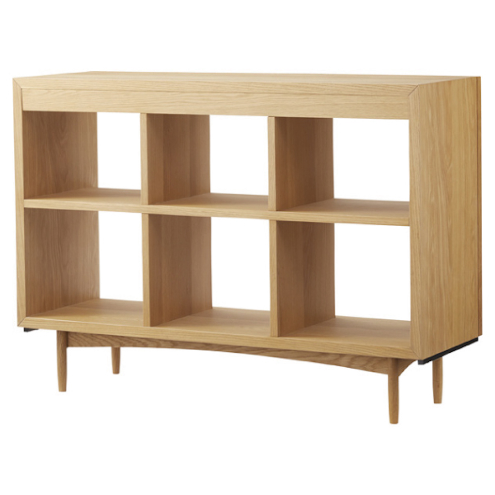 東谷 オープンシェルフ ナチュラル TIM-34NA｜うさマートジャパン