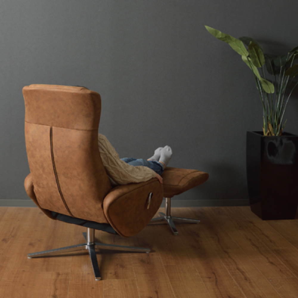 ラウンジチェア マッシモ RKC-29BRローチェア ブラウン ラウンジチェア マッシモ RKC-29BRローチェア ブラウン