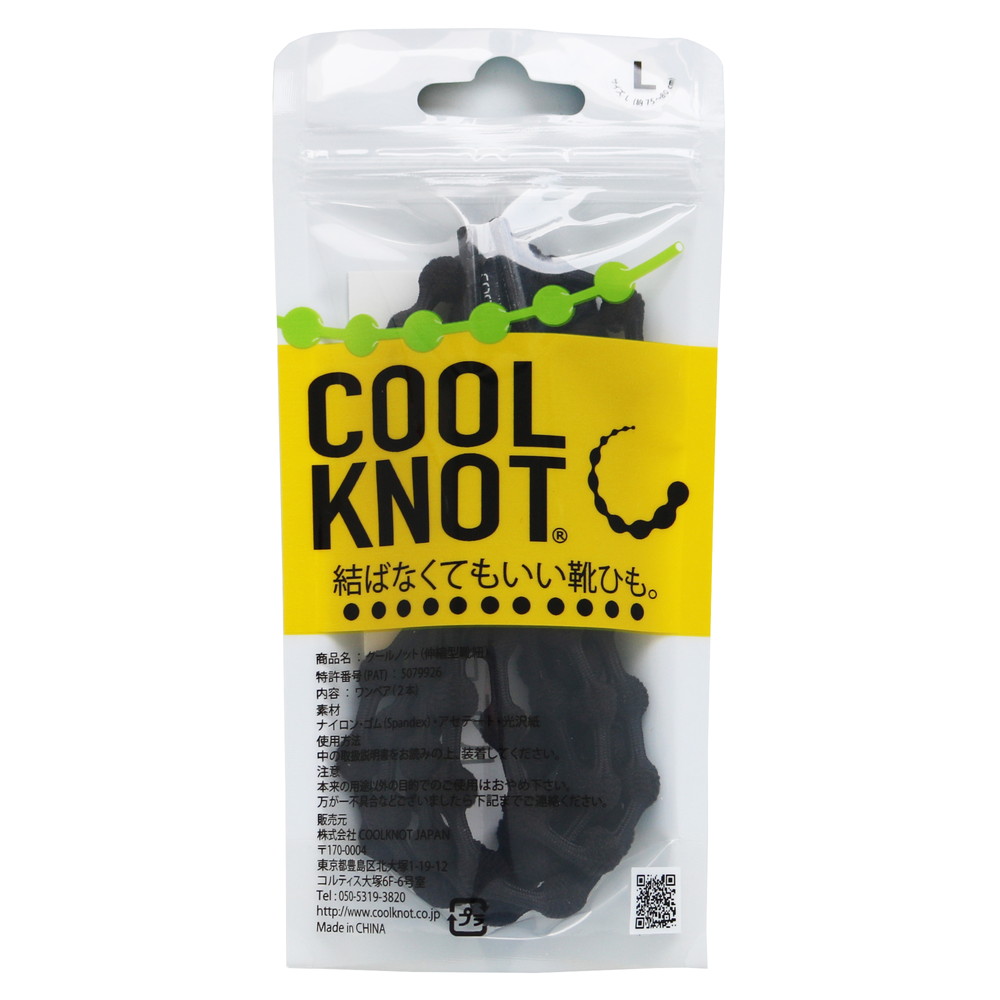COOLKNOT JAPAN クールノット Lサイズ ブラック HA75A-BK｜うさ