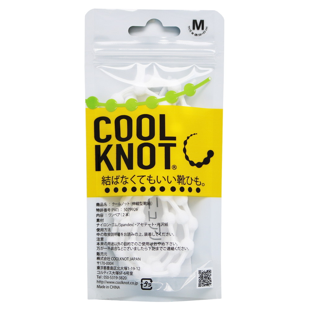 COOLKNOT JAPAN クールノット Mサイズ ホワイト HA50A-WH｜うさ