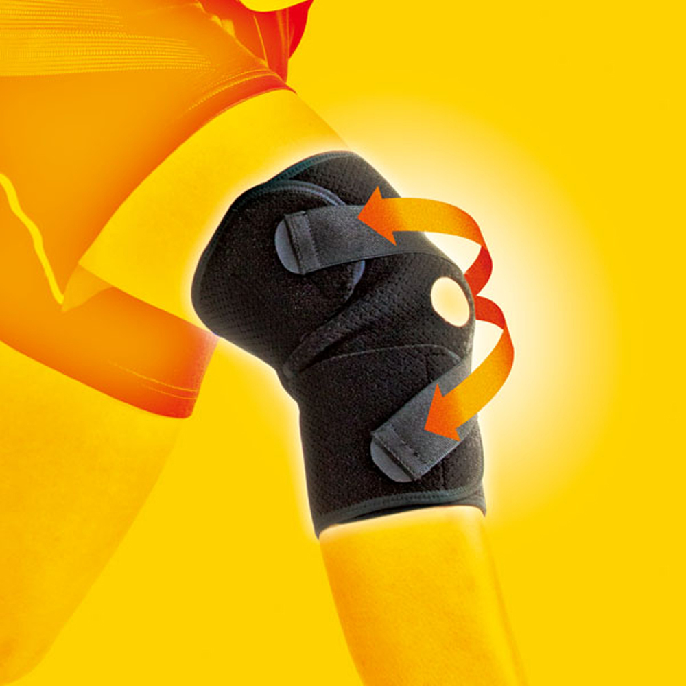 D＆M アスメディサポーター しっかりしめる オープンタイプ ひざクロス