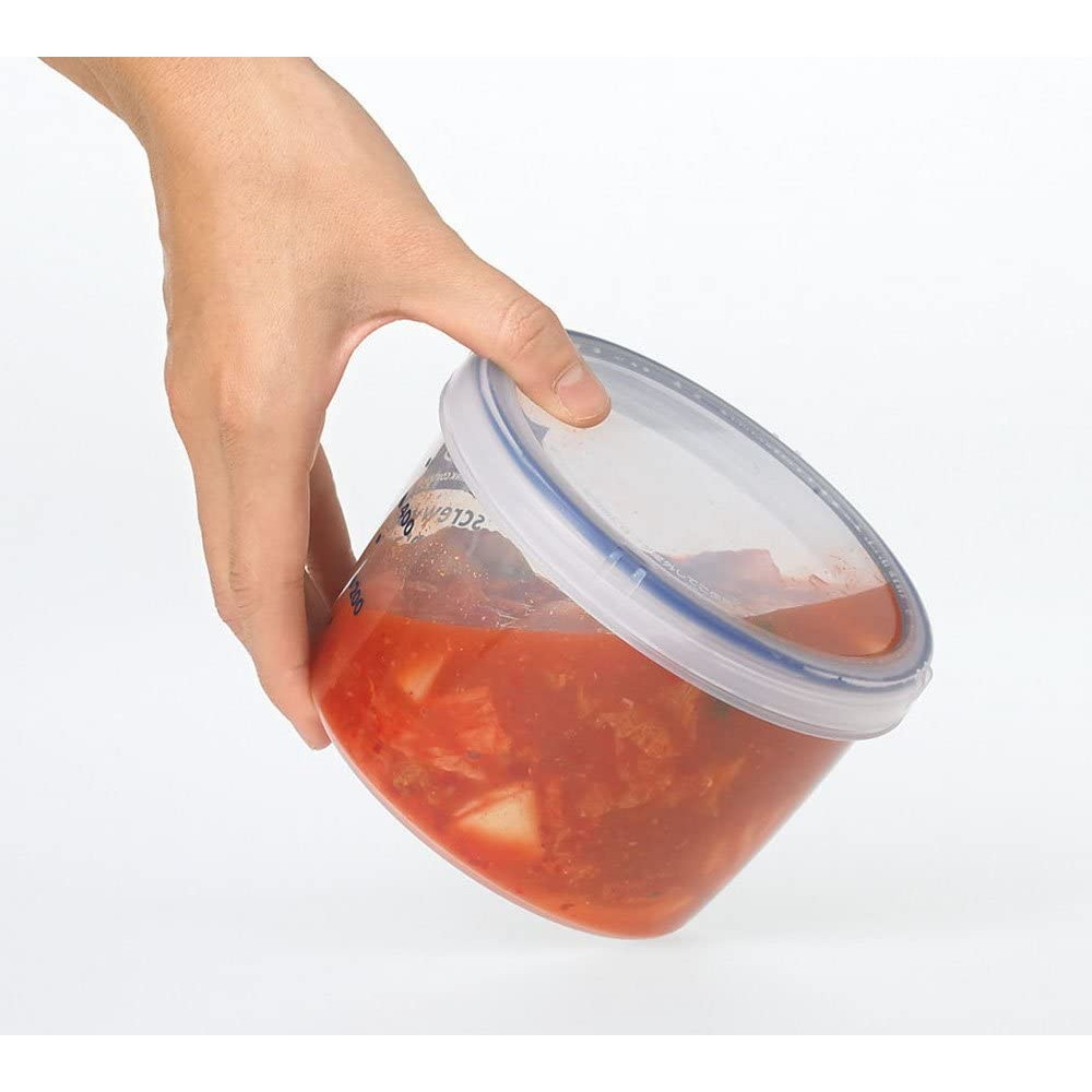 岩崎工業 保存容器 スクリュートップキーパー 750浅型 抗菌 B-2272KN